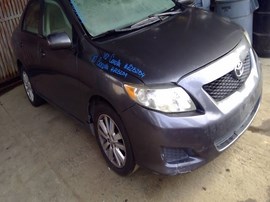 2010 TOYOTA COROLLA. GRAY 1.8L AUTO, Z25254